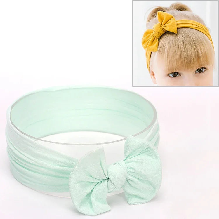 Faixa de Cabelo Infantil com Laço Bonito para Bebé Menina