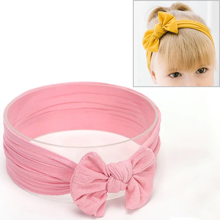 Faixa de Cabelo Infantil com Laço Bonito para Bebé Menina