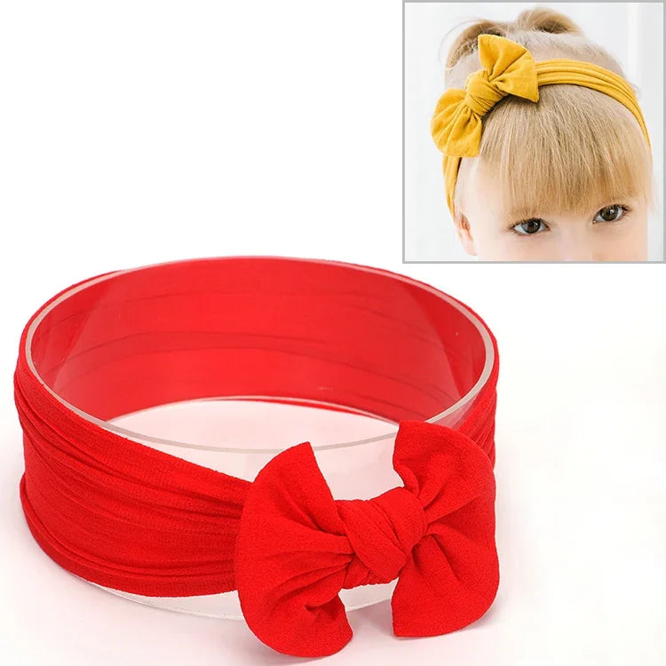 Faixa de Cabelo Infantil com Laço Bonito para Bebé Menina