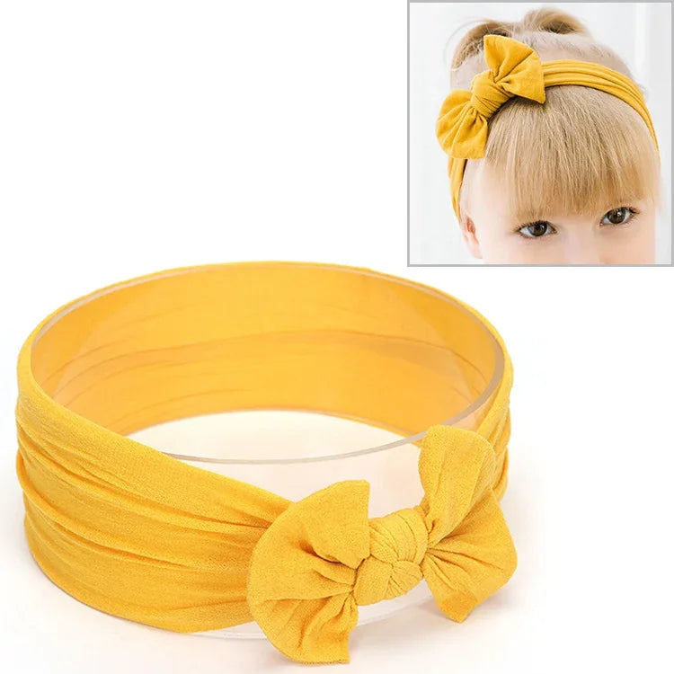 Faixa de Cabelo Infantil com Laço Bonito para Bebé Menina