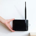 10 Peças Suporte de Placa para Acabamento de Fios com Ficha, Suporte de Router de Parede, Oval, Quadrado