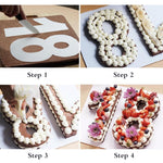 2 PCS Numbers Cake Mold Cake Decorating Tools