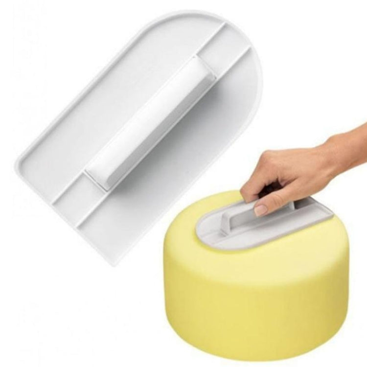 2 Peças de Ferramentas para Alisar e Polir Bolos Ferramentas para Decorar Bolos Alisador Molde de Silicone para Fondant Sugarcraft Ferramenta DIY para Cozinha e Forno, 2 Peças