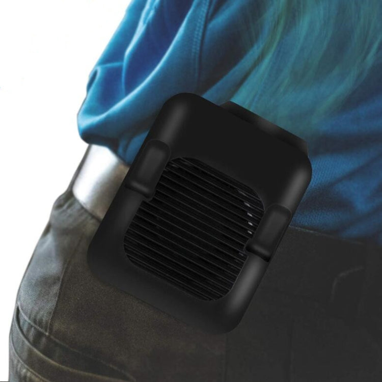 Ventoinha portátil de cintura pendurada mini sem pás com carregamento USB, 6000mAh