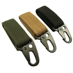 2PCS Mosquetão para Camping Exterior Ganchos para Mochila Gancho Olecrano Molle Equipamento de Sobrevivência Fecho de Nylon EDC