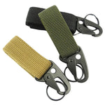 2PCS Mosquetão para Camping Exterior Ganchos para Mochila Gancho Olecrano Molle Equipamento de Sobrevivência Fecho de Nylon EDC