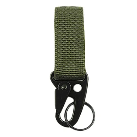 2PCS Mosquetão para Camping Exterior Ganchos para Mochila Gancho Olecrano Molle Equipamento de Sobrevivência Fecho de Nylon EDC