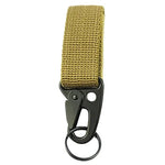 2PCS Mosquetão para Camping Exterior Ganchos para Mochila Gancho Olecrano Molle Equipamento de Sobrevivência Fecho de Nylon EDC