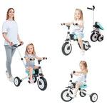 Brinquedos para Andar Triciclo para Bebé Bicicleta Dobrável para Crianças, Triciclo para Bebé
