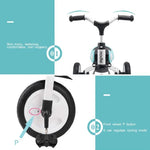 Brinquedos para Andar Triciclo para Bebé Bicicleta Dobrável para Crianças, Triciclo para Bebé