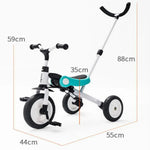 Brinquedos para Andar Triciclo para Bebé Bicicleta Dobrável para Crianças, Triciclo para Bebé