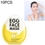 10 Máscaras Faciais em Forma de Ovo Máscara Facial Suave Hidratante Controle de Oleosidade Redução de Poros Clareamento Máscara Iluminadora Cuidados da Pele