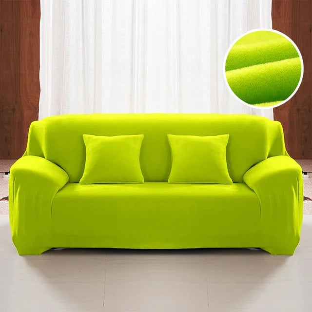 Capa de Sofá em Tecido Plush, Espessa, Elástica, para Sofá, Não Inclui Capa de Almofada, 1 Lugar 90-140cm, 2 Lugares 145-185cm, 3 Lugares 190-230cm, 4 Lugares 230-300cm