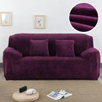 Capa de Sofá em Tecido Plush, Espessa, Elástica, para Sofá, Não Inclui Capa de Almofada, 1 Lugar 90-140cm, 2 Lugares 145-185cm, 3 Lugares 190-230cm, 4 Lugares 230-300cm