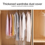 100 PCS Sacos Descartáveis Transparentes para Roupa, Capa Anti-Pó, 55x80cm PP 4 Fios, 60x90cm PP 4 Fios, 60x100cm PP 4 Fios, 55x80cm PE Espesso 6 Fios, 60x90cm PE Espesso 6 Fios, 60x100cm PE Espesso 6 Fios, 60x110cm PP 4 Fios, 60x110cm PE Espesso 6 Fios