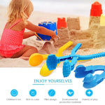 Sand Mold Tool Snow Ball Maker Funny Outdoor Sport Beach Toy, Random Color, Sand Mold(Dual Ball), Sand Mold(Football)
