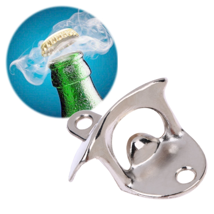 2 Peças de Abridor de Garrafas Vintage Montado na Parede para Vinho e Cerveja