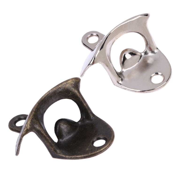 2 Peças de Abridor de Garrafas Vintage Montado na Parede para Vinho e Cerveja