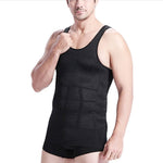 3PCS Men Slimming Body Shaper Vest Underwear, XL, XXL, S, L, M