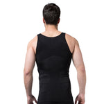 3PCS Men Slimming Body Shaper Vest Underwear, XL, XXL, S, L, M