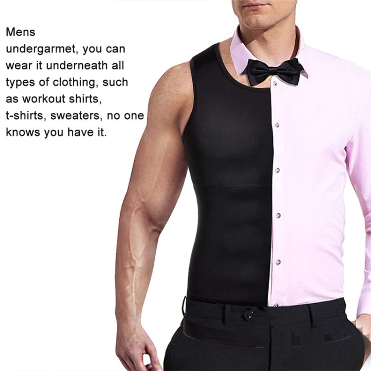 3PCS Colete Modelador de Corpo Masculino Redutor, S, L, M, XL, XXL