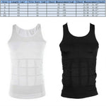 3PCS Colete Modelador de Corpo Masculino Redutor, S, L, M, XL, XXL