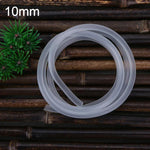 Mangueira de bomba de oxigénio em silicone macio 4x6mm para pedra de bolha de ar profissional para aquário, tanque de peixes, lagoa, filtro de bomba de ar, tubo de aeração, 5m, 10m