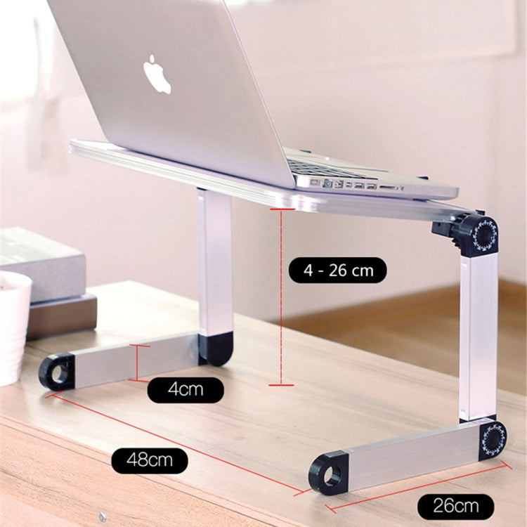 Suporte Universal Dobrável para Portátil em Liga de Alumínio com Ajuste de 360 Graus
