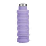 Garrafa de Água Portátil de Silicone Retrátil Dobrável Garrafa de Café para Viagem ao Ar Livre Chaleira de Bebida Desportiva, Capacidade:500ml, Cinzento, Laranja, Azul, Roxo