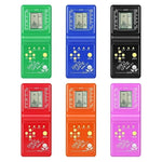 Consola de Jogo Portátil Clássica Tetris Brick, 7 Jogos Integrados, Entrega de Cor Aleatória, Consola de Jogo Brick Portátil
