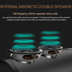 Coluna Bluetooth Estéreo 3D ZEALOT S8, Subwoofer Sem Fios, Coluna Portátil com Controlo Tátil, Reprodução AUX, Cartão TF, Mãos Livres com Microfone