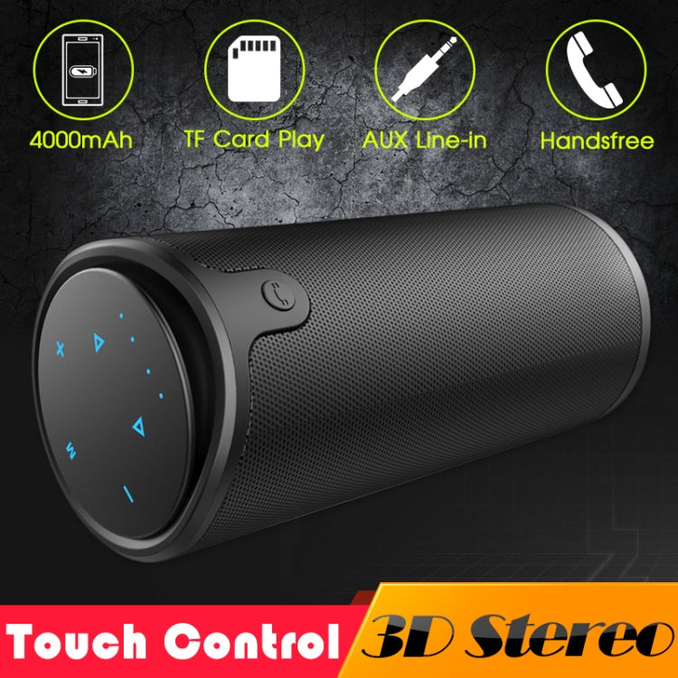 Coluna Bluetooth Estéreo 3D ZEALOT S8, Subwoofer Sem Fios, Coluna Portátil com Controlo Tátil, Reprodução AUX, Cartão TF, Mãos Livres com Microfone