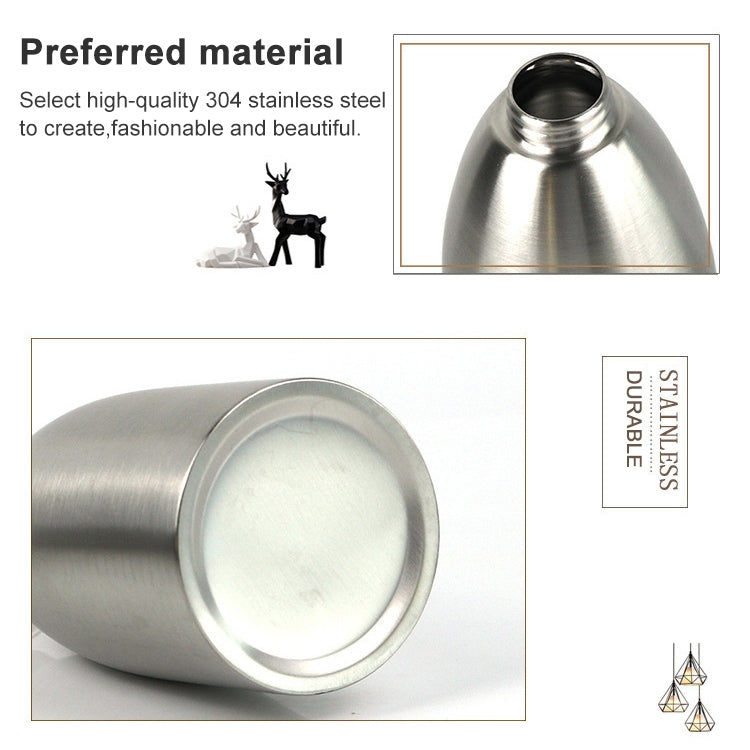 Dispenser de Sabão em Aço Inoxidável de 500ml para Cozinha e Casa de Banho, Frasco para Champô e Detergente, Dispenser de Sabão 500ml