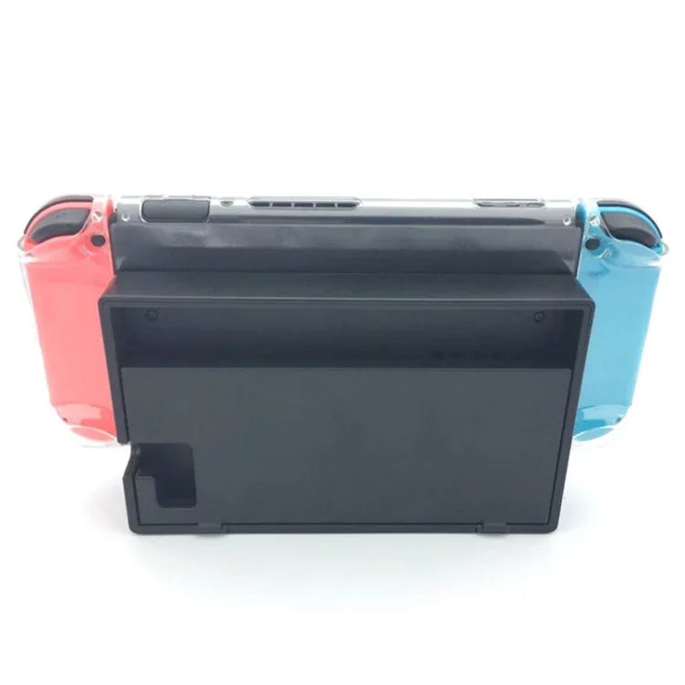 Capa de Proteção Rígida PC para Nintend Switch NS, Capa de Plástico Cristal Destacável para Console, Acessórios para Comando