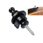 Fivela Universal de Metal para Correia de Guitarra, Prego para Correia, Prego de Cauda de Guitarra Anti-deslizante