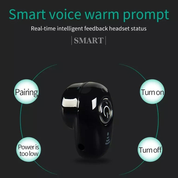 Auricular Bluetooth Mini S065 Desportivo com Microfone para Todos os Telefones