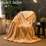 Manta de Sofá de Inverno Dupla, Espessa, em Cashmere e Coral Fleece para Escritório, 1.5x2m, 2x2.3m