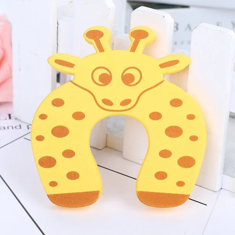 Protetor de Porta para Bebés, Trava de Segurança para Dedos, Guarda de Segurança para Dedos, Brinquedo Protetor para Bebés, Entrega em Cor Aleatória