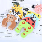 Protetor de Porta para Bebés, Trava de Segurança para Dedos, Guarda de Segurança para Dedos, Brinquedo Protetor para Bebés, Entrega em Cor Aleatória