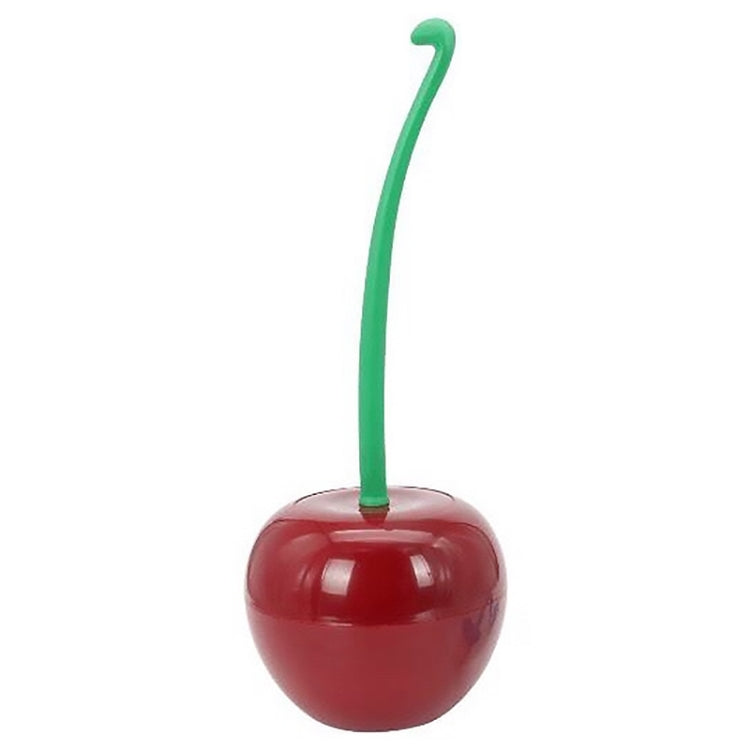 Escova de Casa de Banho Criativa em Forma de Cereja, Kit de Limpeza de Sanita, Vermelho, Verde