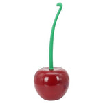 Escova de Casa de Banho Criativa em Forma de Cereja, Kit de Limpeza de Sanita, Vermelho, Verde