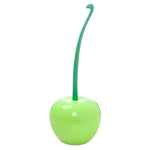 Escova de Casa de Banho Criativa em Forma de Cereja, Kit de Limpeza de Sanita, Vermelho, Verde