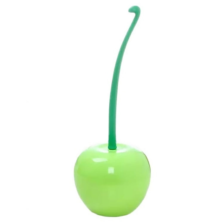 Escova de Casa de Banho Criativa em Forma de Cereja, Kit de Limpeza de Sanita, Vermelho, Verde