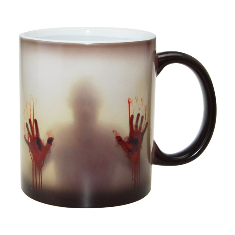 Caneca The Walking Dead que Muda de Cor com Calor Caneca de Café Cerâmica Sensível ao Calor, 301-400ml