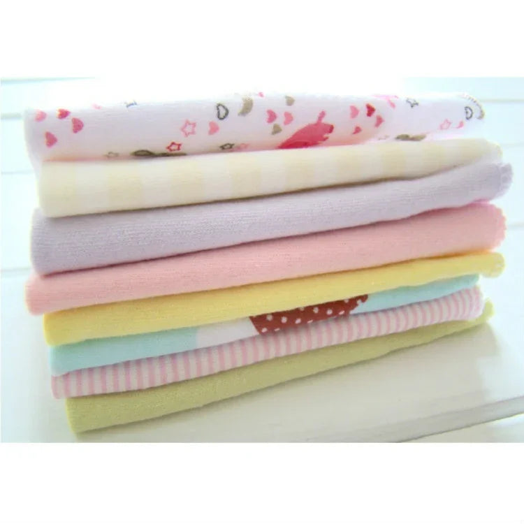8 Unidades/Conjunto Toalhas de Algodão para Recém-nascido, Toalha para Saliva, Toalha de Enfermagem para Bebés Rapazes e Raparigas, Lenço