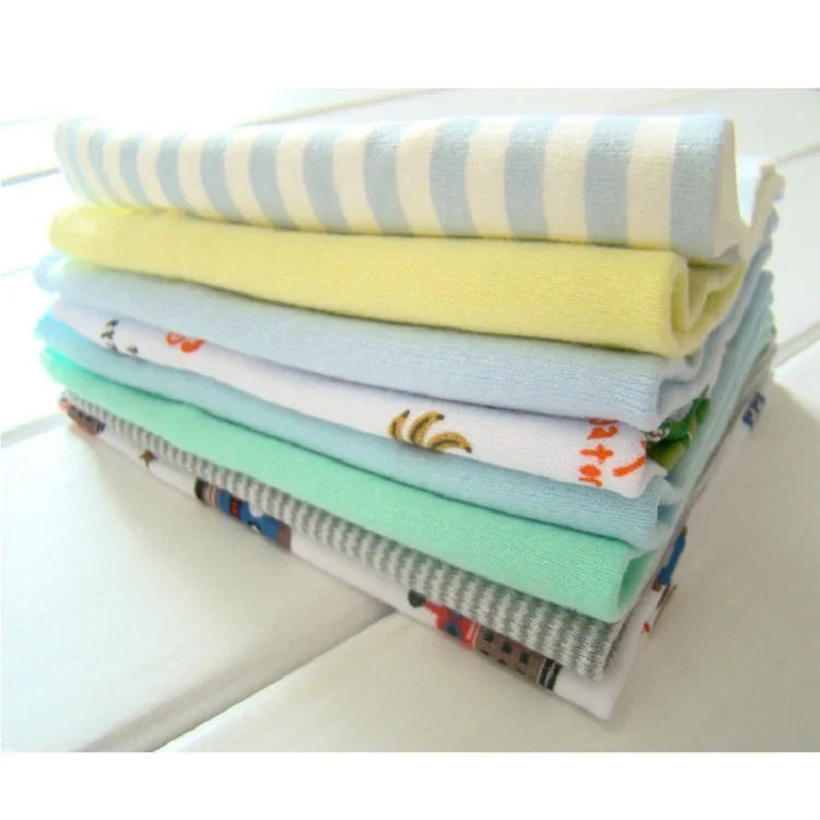 8 Unidades/Conjunto Toalhas de Algodão para Recém-nascido, Toalha para Saliva, Toalha de Enfermagem para Bebés Rapazes e Raparigas, Lenço