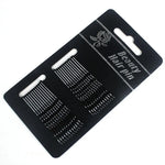 3 PCS Presilhas Femininas Pretas e Douradas Grampos de Cabelo Faixas Acessórios para Cabelo