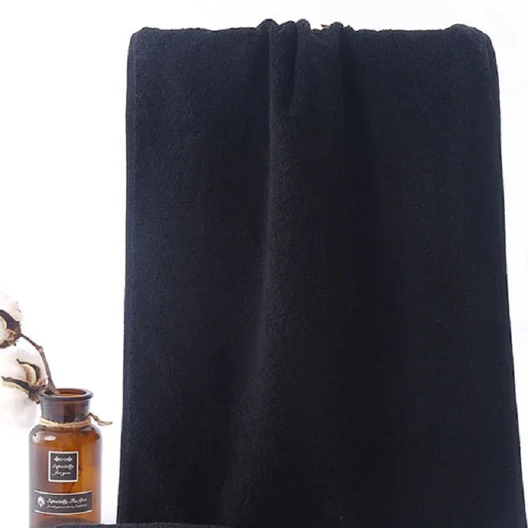 Toalha de Rosto Grossa de Algodão Toalha de Banho Grande Toalha de Beleza para Unhas e Maquilhagem, Toalha Grossa 35x75 cm