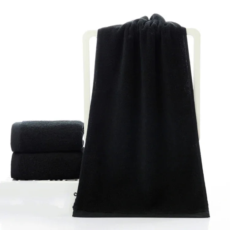 Toalha de Rosto Grossa de Algodão Toalha de Banho Grande Toalha de Beleza para Unhas e Maquilhagem, Toalha Grossa 35x75 cm