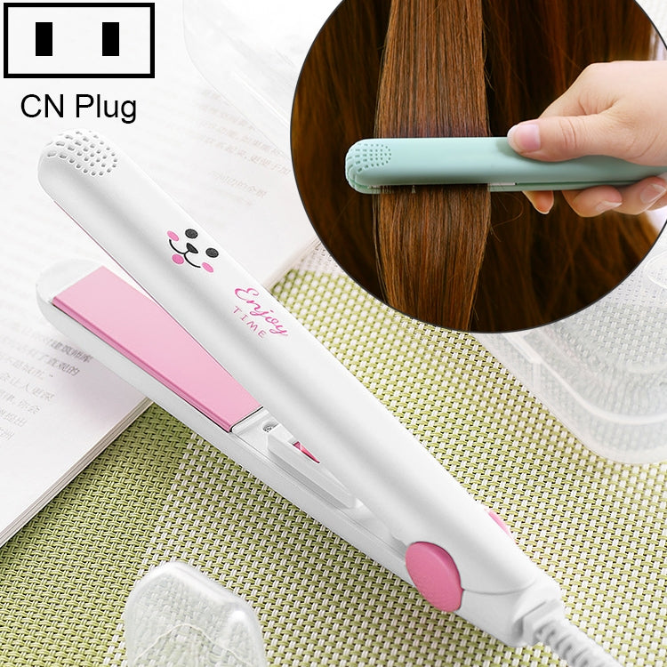 Mini Ferramentas Profissionais para Cabelo, Prancha de Alisamento de Viagem com Placas Onduladas
